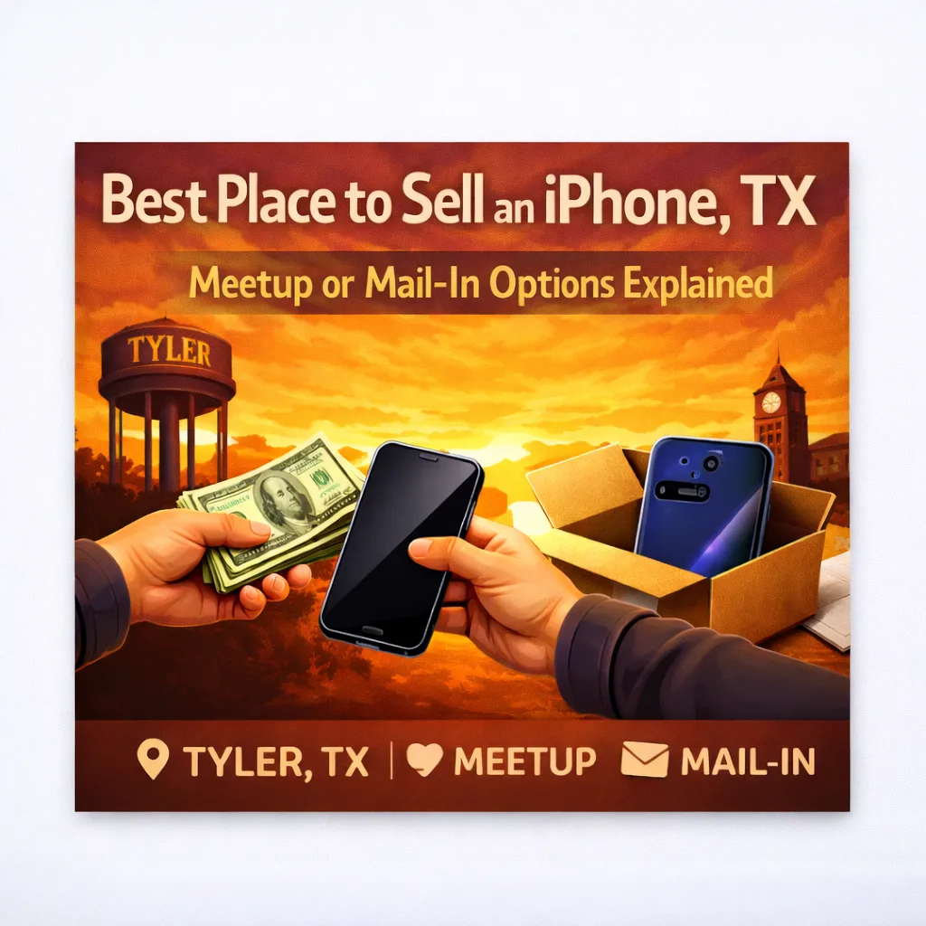 Sell iPhone in Tyler TX meetup or mail-in options for fast cash